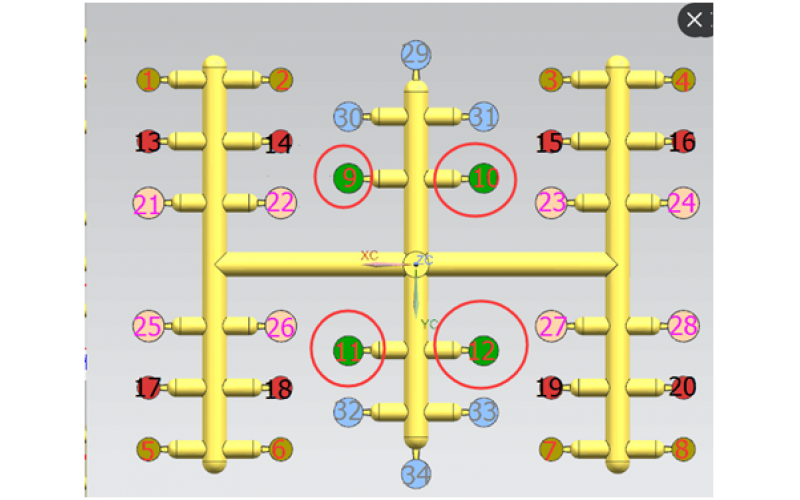 注塑-塑胶柱， 精准度的考验，深模塑胶广发体育网页有限公司制造