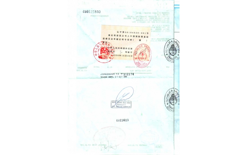 MP3 当时的LICENSE，出口阿根廷的记录