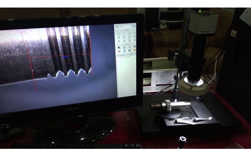 深模塑胶广发体育网页有限公司二次元的精准度测试